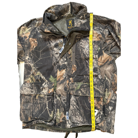 Browning Jacket Mens Small Camouflage PreVent X-Change Waterproof Hunting Camo - Picture 8 of 9